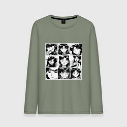 Мужской лонгслив Такая разная Мисато Сан Евангелион