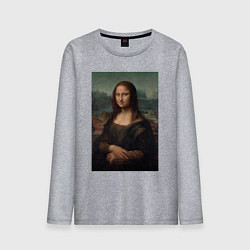 Мужской лонгслив Леонардо да Винчи Мона Лиза дель Джокондо 1503-150