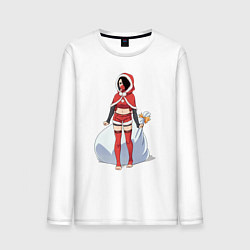 Мужской лонгслив Christmas Girl