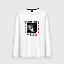 Лонгслив хлопковый мужской Silent Hill Heather Cotone Version, цвет: белый