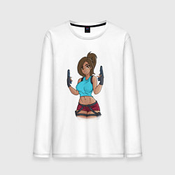 Мужской лонгслив Lara Croft Tomb Raider