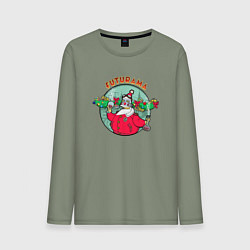 Мужской лонгслив X-mas Futurama
