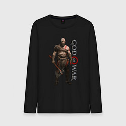 Мужской лонгслив КРАТОС, БОГ ВОЙНЫ GOD OF WAR