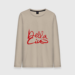 Лонгслив хлопковый мужской Bella - Ciao, цвет: миндальный