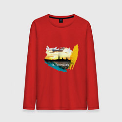 Мужской лонгслив Санкт-Петербург St Petersburg