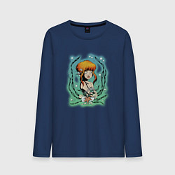Мужской лонгслив Мрачная русалка by Knyaga