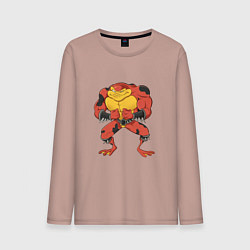 Мужской лонгслив Pimple here