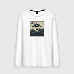 Мужской лонгслив Неопознанный Лижущийся Объект