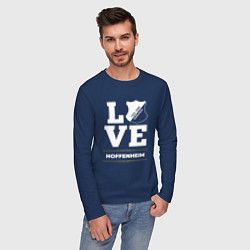 Лонгслив хлопковый мужской Hoffenheim Love Classic, цвет: тёмно-синий — фото 2