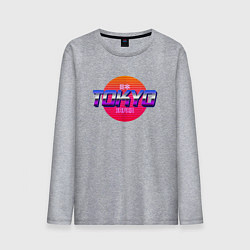 Мужской лонгслив Retrowave Tokyo