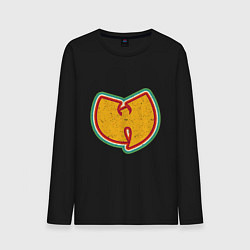 Лонгслив хлопковый мужской Wu-Tang Colors, цвет: черный