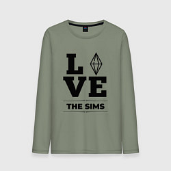 Мужской лонгслив The Sims love classic