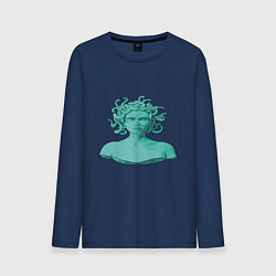 Мужской лонгслив Девушка со змеями