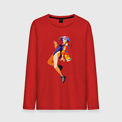 Мужской лонгслив Люси - Киберпанк бегущий по краю