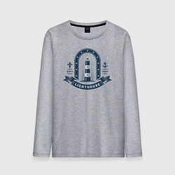 Мужской лонгслив Морской маяк 1925