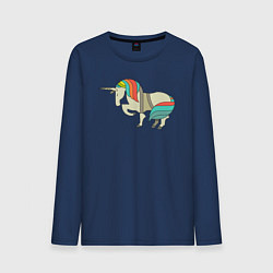 Мужской лонгслив Хороший единорог