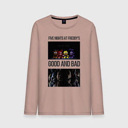 Мужской лонгслив Freddy good and bad