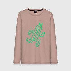 Мужской лонгслив Файнал фентези Cactuar
