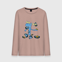 Мужской лонгслив Lumpy trap