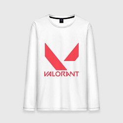 Мужской лонгслив Valorant - logo