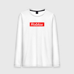 Мужской лонгслив Roblox полоса