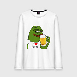 Мужской лонгслив Drink Pepe