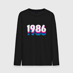 Мужской лонгслив Made in 1986 vintage art