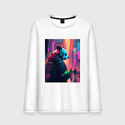 Мужской лонгслив City panda