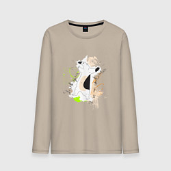 Мужской лонгслив Муравьед: fuck you im anteater