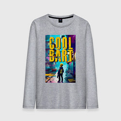 Мужской лонгслив Cool Bart - urban fantasy