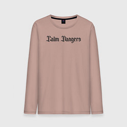Мужской лонгслив Calm dangers black 2 side