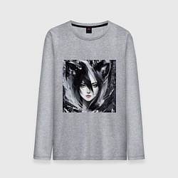 Мужской лонгслив Девушка Аниме с ушками