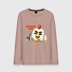 Мужской лонгслив Chicken Gun злой