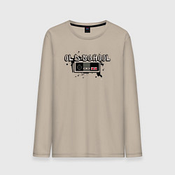 Мужской лонгслив Old school game