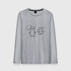 Мужской лонгслив Милая Белка из Life is Strange