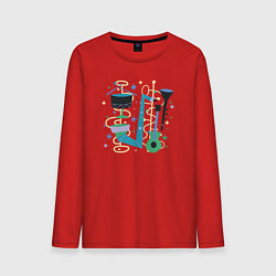 Мужской лонгслив Джазовый ансамбль