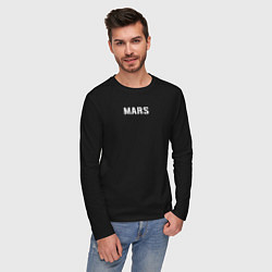 Лонгслив хлопковый мужской Mars 30STM, цвет: черный — фото 2