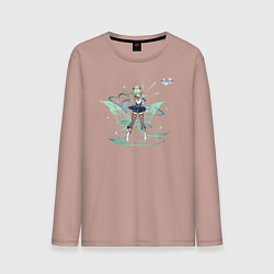Мужской лонгслив Сахароза из Геншин Импакт