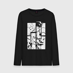 Мужской лонгслив Синдзи Икари и Аска Лэнгли