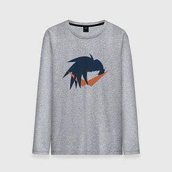 Лонгслив хлопковый мужской Гуррен-Лаганн Камина, цвет: меланж