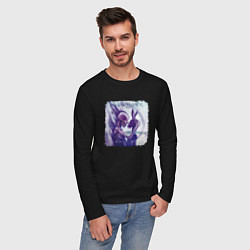 Лонгслив хлопковый мужской The Birthday Massacre - under your spell, цвет: черный — фото 2