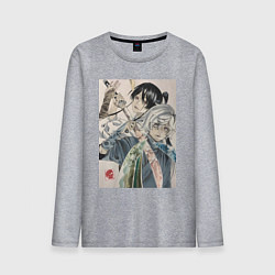 Мужской лонгслив Адский рай Габимару Ямада Асаэмон