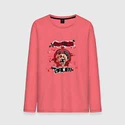 Мужской лонгслив Анархия краской