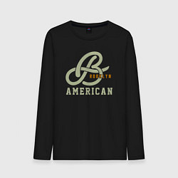 Мужской лонгслив Brooklyn american
