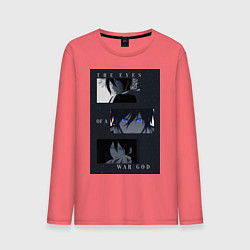 Мужской лонгслив Глаза бога войны