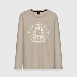 Мужской лонгслив Gym fitness club
