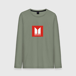 Мужской лонгслив Isuzu logo