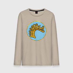 Лонгслив хлопковый мужской Даны из Total War: Attila, цвет: миндальный