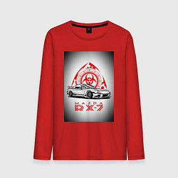 Мужской лонгслив Mazda rx-7 автомобиль
