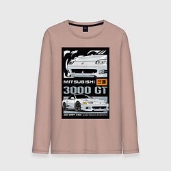 Мужской лонгслив Mitsubishi GT